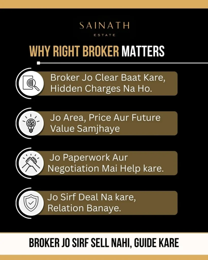Apni Jarurat ko Samajhne Wala Broker Hi Sahi Broker.👍🏻😌..Visit Now - www.sainathestate.comCo (2)
