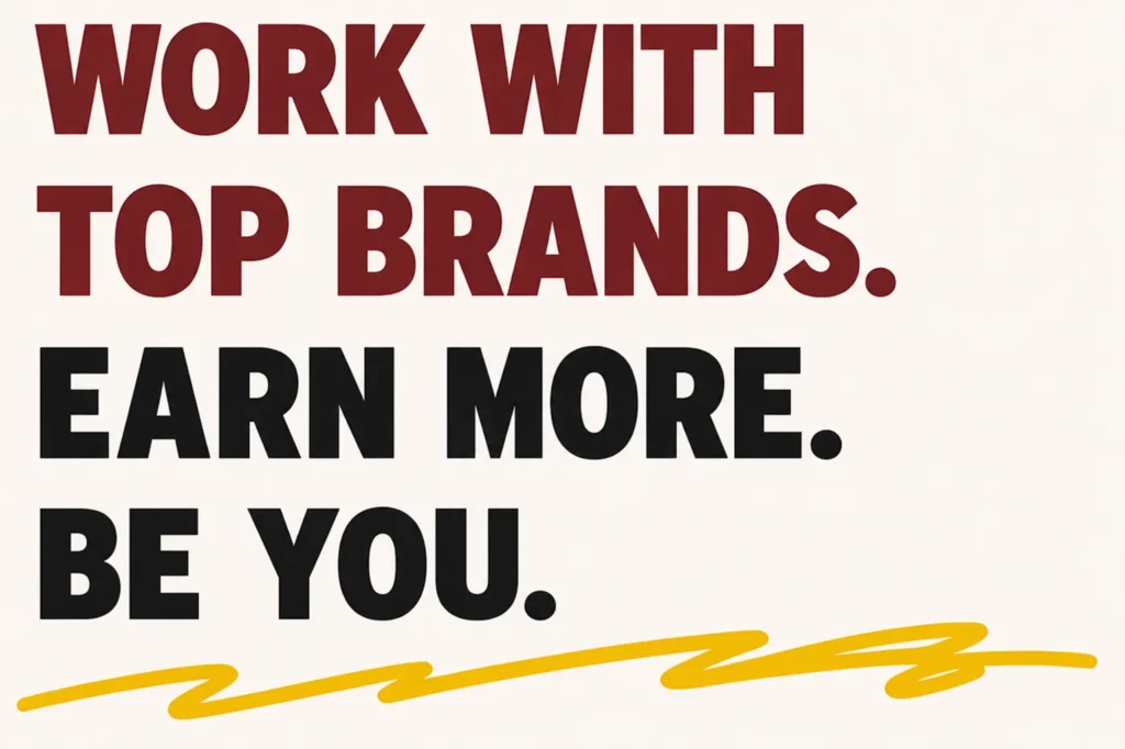work with brands